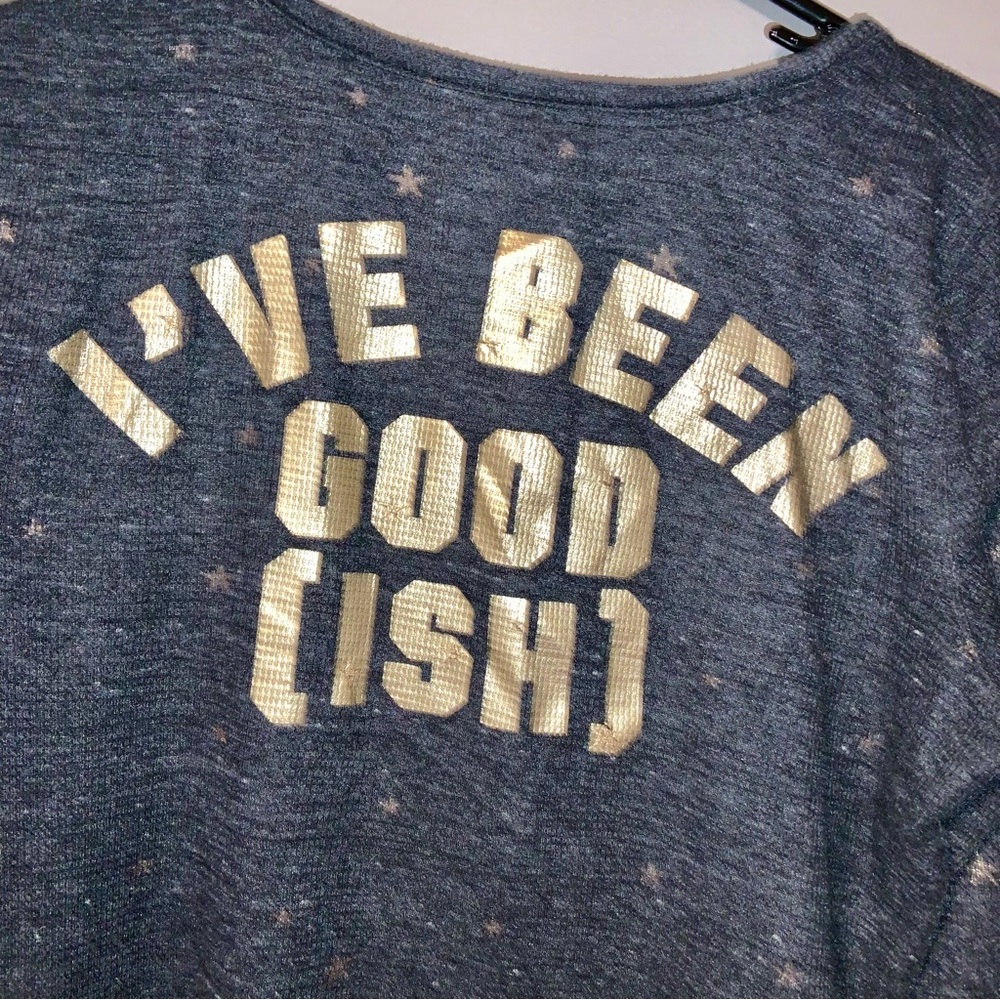 Victoria Secret Pink nightgown “I’ve been Good-ish” medium - Picture 3 of 5